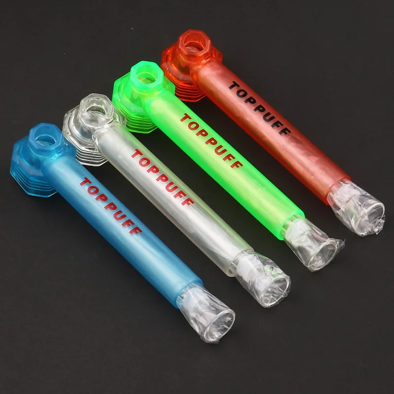 

Factory hot sale TOPPUFF hookah lid glass pipe detachable glass pipe smoking set