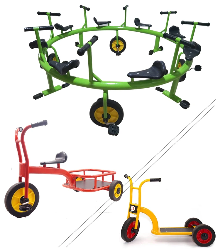 High Quality Double Seat Tricycle Kids Bike Children Tricycles Two Seat