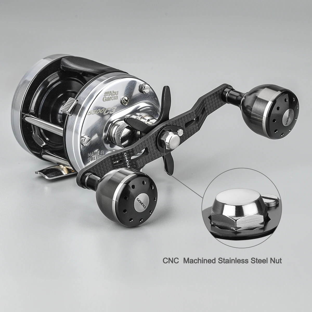 Gomexus Fishing Reel Handle Compatible For Shimano Aldebaran Mgl Daiwa