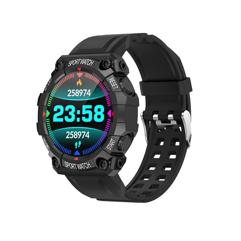 

New products Round Touch Screen FD68S Smartwatch fd68s heart Rate Blood Pressure Sport Wrist Fitness Bracelet Smartwatch FD68s, 4 colors