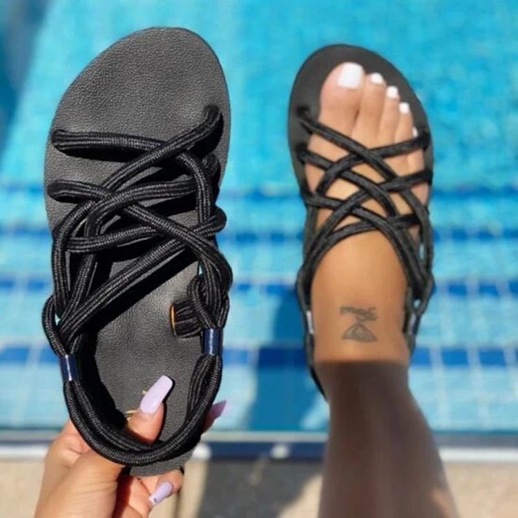 

2021 new arrival Fashion Slippers Women Light Weight Beach Summer Sandals, 5 colors