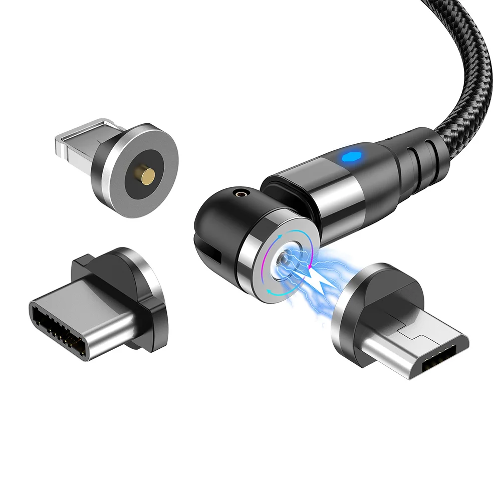 

C Cabl Open End Wov 2M 2 Pin Fonken 4 In 1 Charging Pogo Usb 90 Cable Magnetic