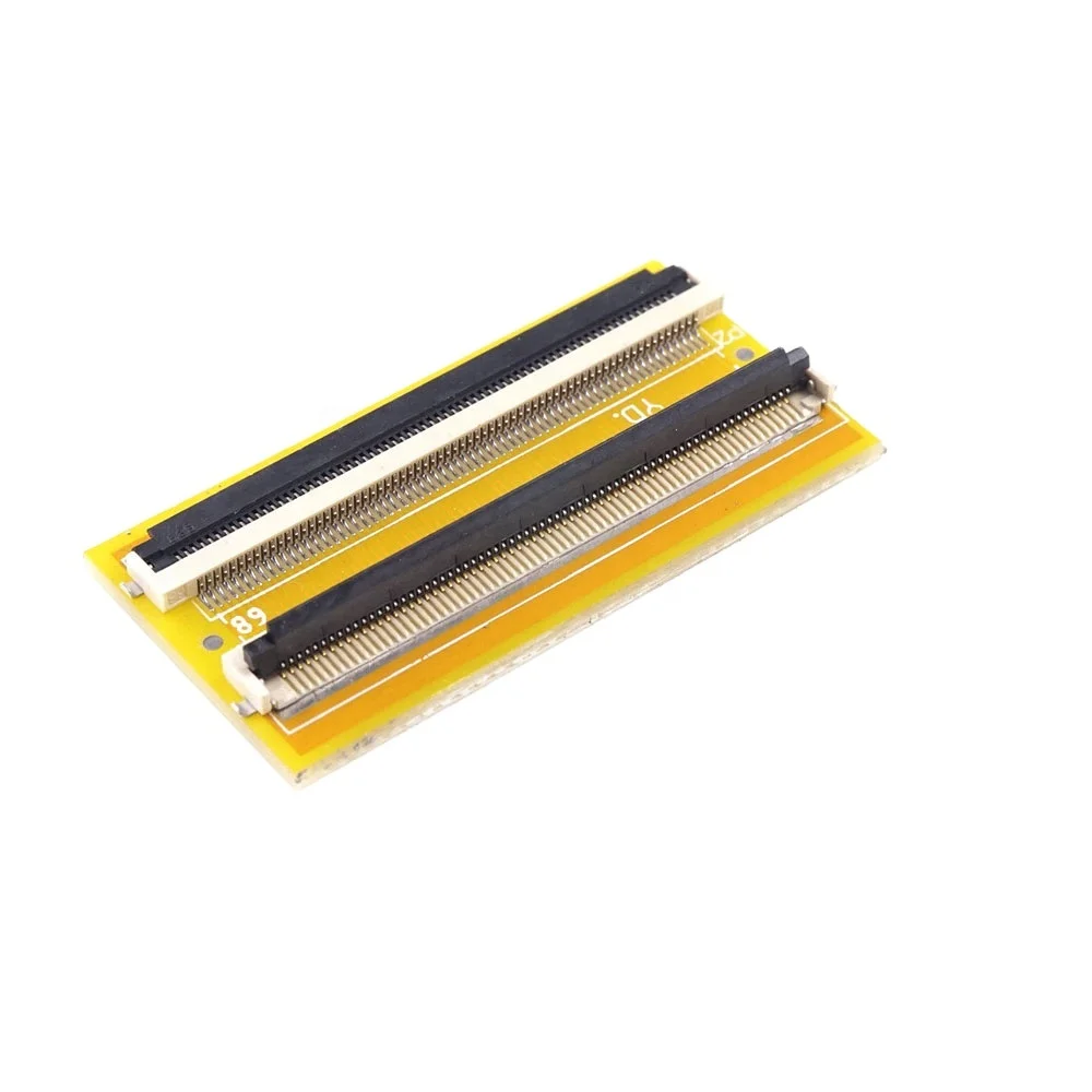 

PCBA PCB Board Adapter FPC FFC Cable jumper 6 8 10 12 14 16 20 24 26 30 40 50 60 68 80PIN 0.5 mm pitch Connector SMT extension