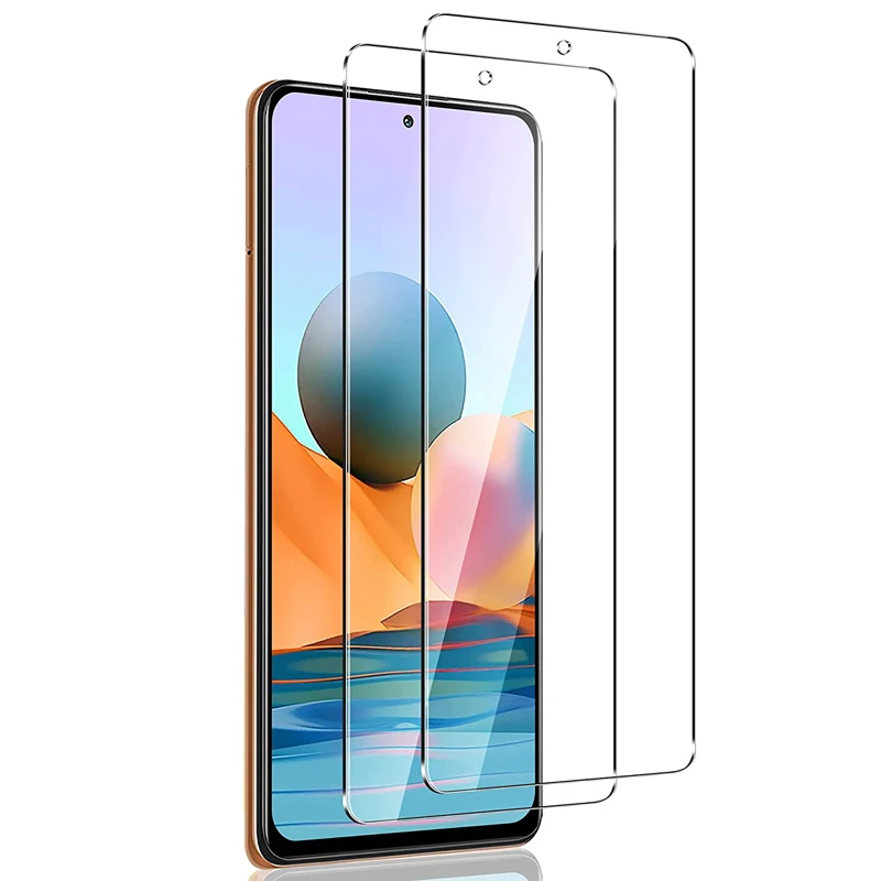 

2.5D Mobile Tempered Glass For Redmi 10C K50 Pro Note 11 Pro Xiaomi Poco M4 X4 Pro Full Transparent Screen Protector