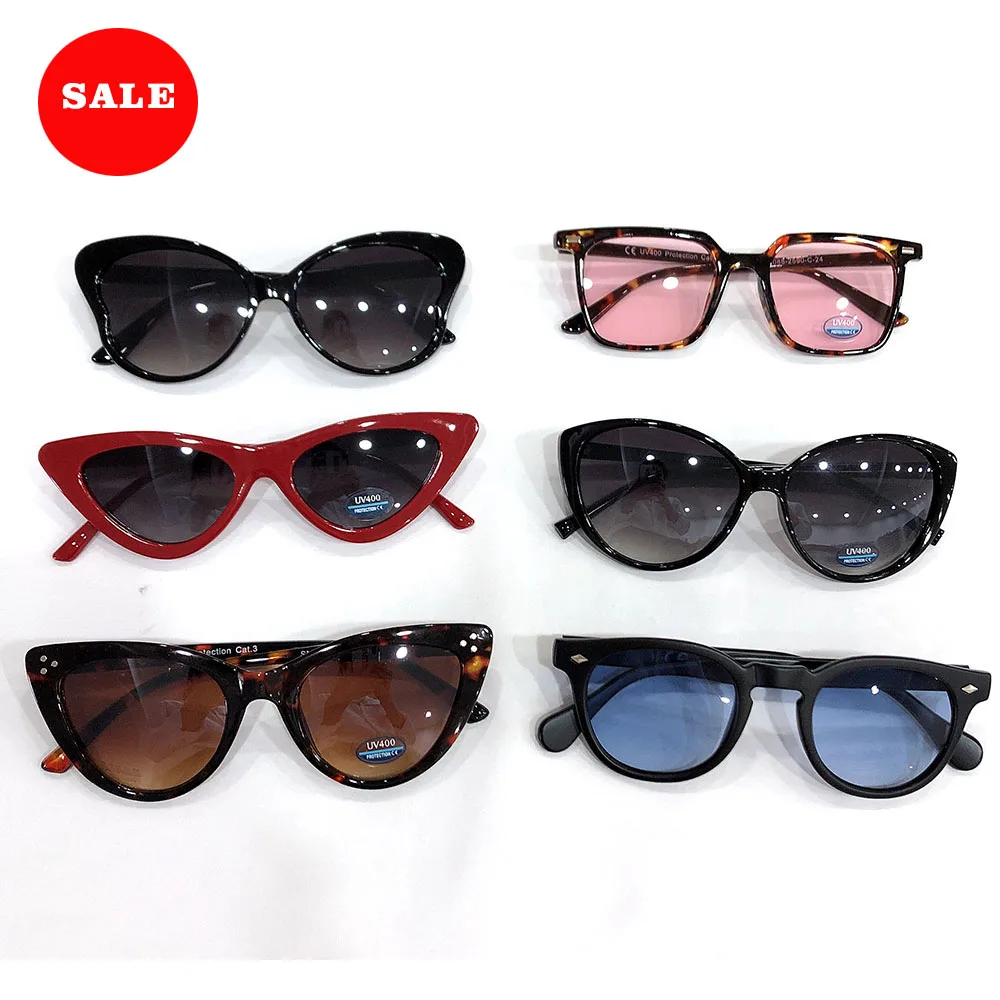 

Clearance sale high quality fashion designer unisex plastic sunglasses, Custom colors