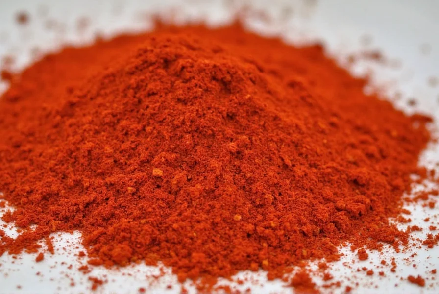 Different varieties of paprika in jars
