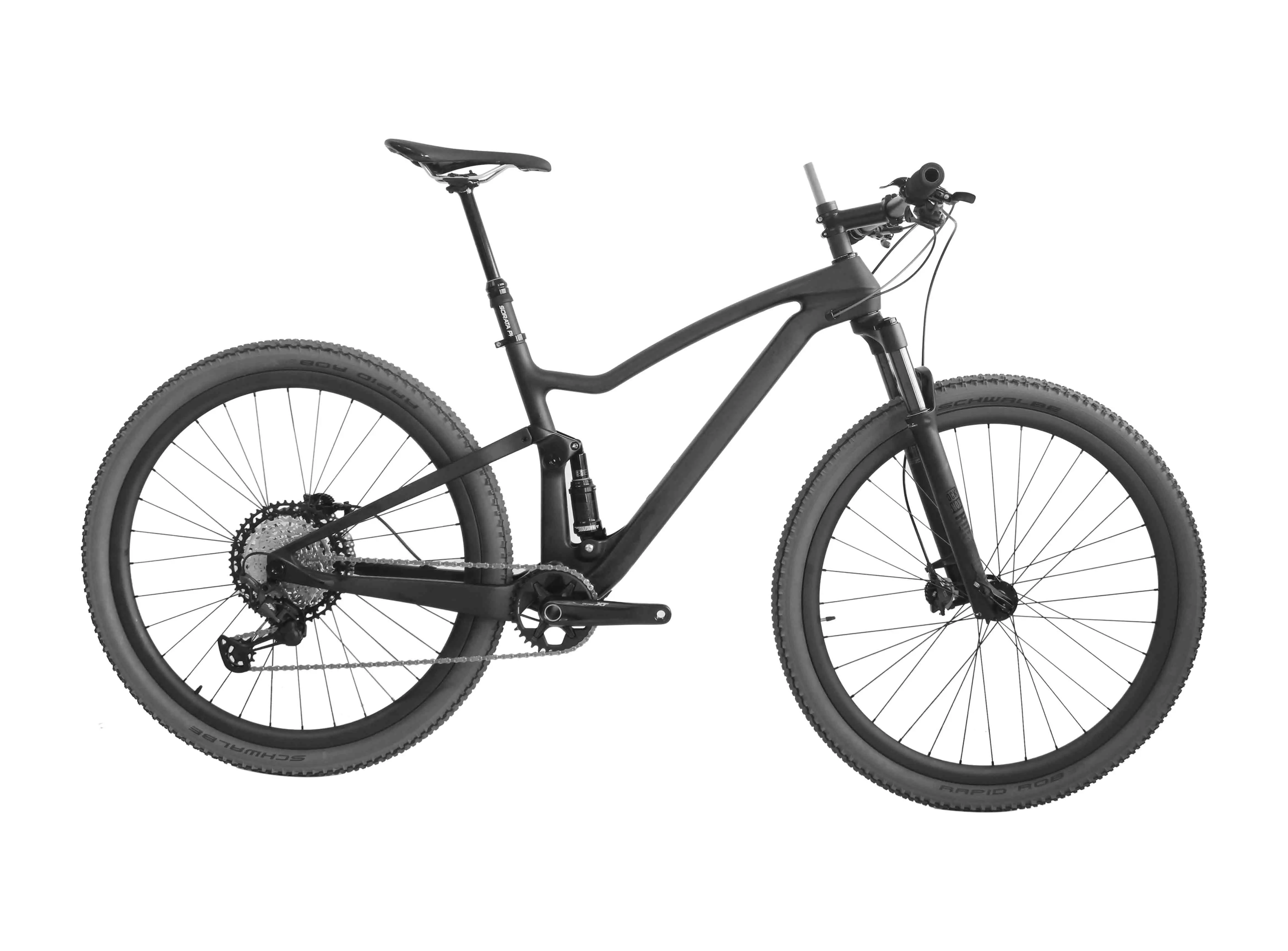 carbon full suspension mountain bike