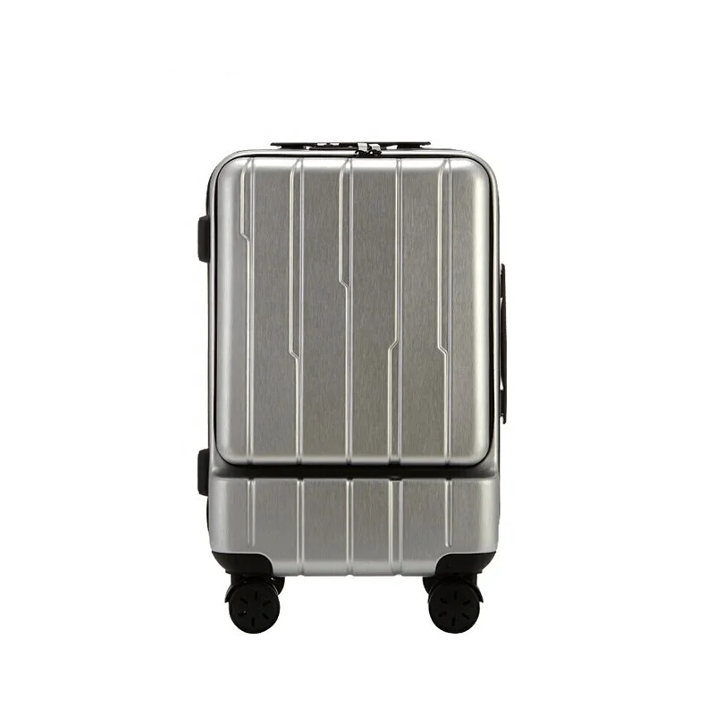 

high end travelling bags luggage cabin luggage hard shell trolley suitcase, Red/blue/silver/black/customized
