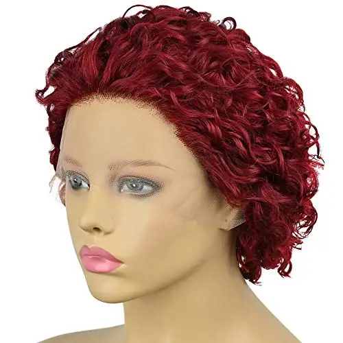 

Wholesale Brazilian Virgin Human Hair Pixie Wigs Short Curly Lace Front Pixie Cut Wig Pixie Cut Lace Wig