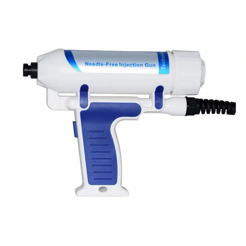 

2020 newest beauty device no needle mesotherapy gun cellulite injector gun, White+blue