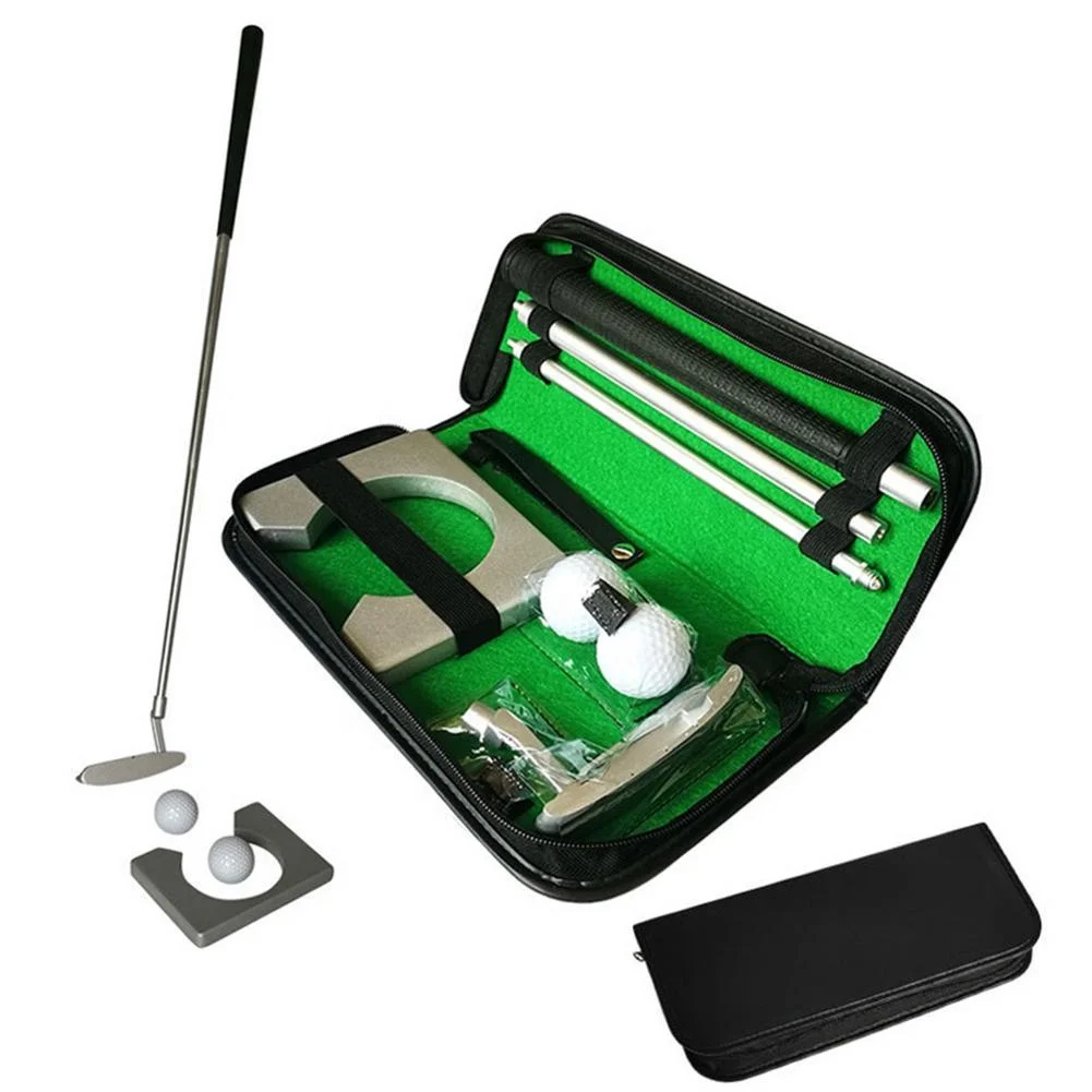 

Golf Putter Set Portable Mini Golf Equipment Practice Kit with Detachable Putter Ball for Indoor/Outdoor Golf Trainer Kit, Picture