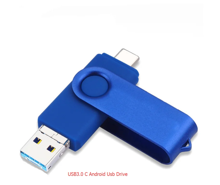 

Factory Wholesale OTG Mobile Usb Flash Drive 3.0 64GB for C Android Cell Phone Flash Drive 3 in 1 Pendrive High Speed USB DISK, Black,blue,red,green,yellow,orange,white,multi