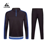 

2018 Casual Men's custom design sublimation Training Sport Suit Long Sleeve Tracksuit
