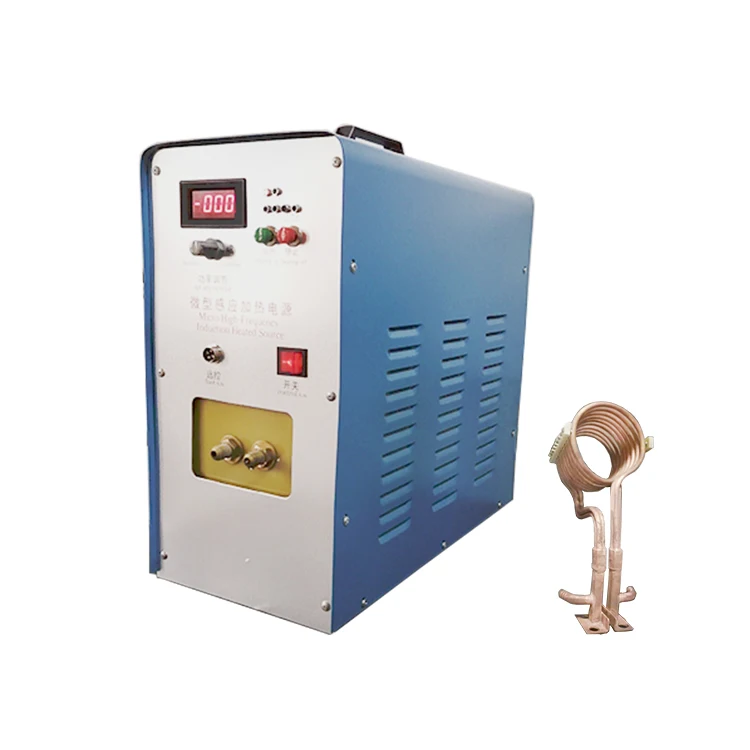  Mini High Frequency Induction Melting Furnace For Gold Silver Platinum Copper Iron Steel 
