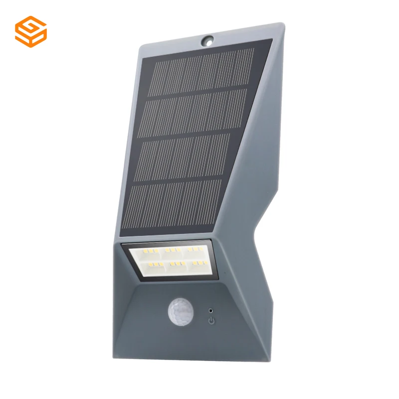 Factory Direct Supply Home Using Outdoor Wall Mounted LED Solar Garden Lamp