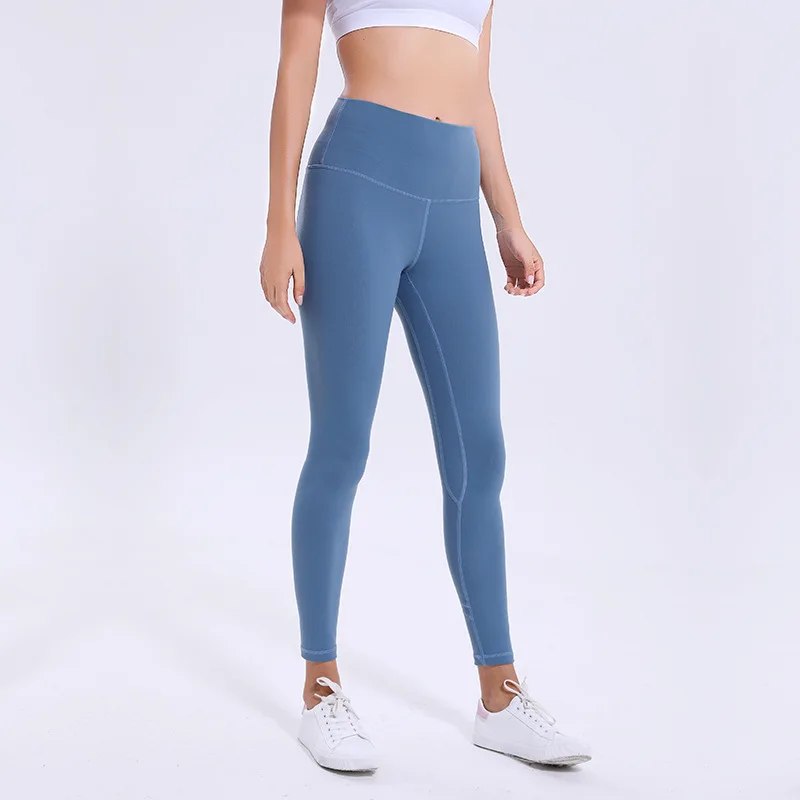 

Wholesale Align 4 way 87% Nylon 13% Custom spandex supplex leggings for women fitness high waist yoga pants gym workout tights, Eco friendly dying blank black