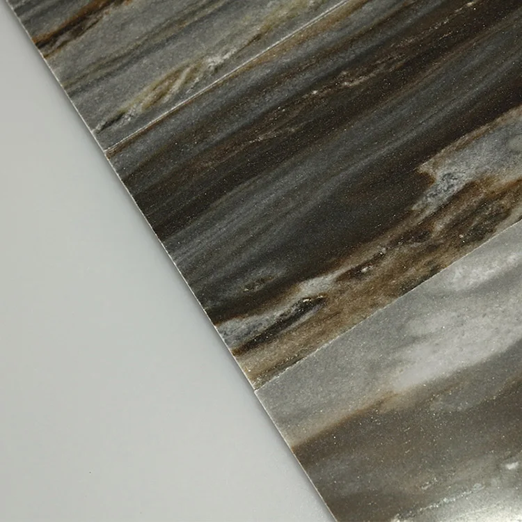 High quality Elegance Polishing Grays mixed Gold Square Marble Mosaic Floor