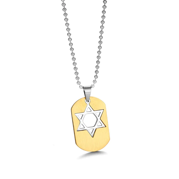 

High quality stainless steel custom dog charm pendant