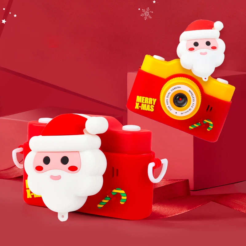 

Full HD 1080P Mini Filter MP3 Games Hidden Camera Childs Toy Safety Camera for Children 1080p, Santa claus