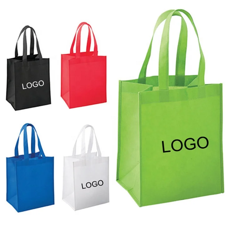 

Wholesale Reusable Eco Friendly Women Shopping Large Packaging Tote Non Woven Bag with Handles, Natural or dye color