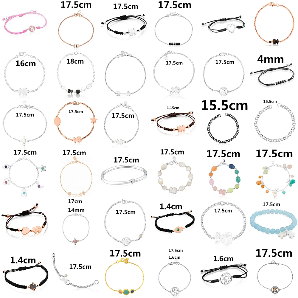 

Touse latest s925 sterling silver Spanish bear bracelet elegant high quality ladies jewelry manufacturer wholesale free shipping, Picture