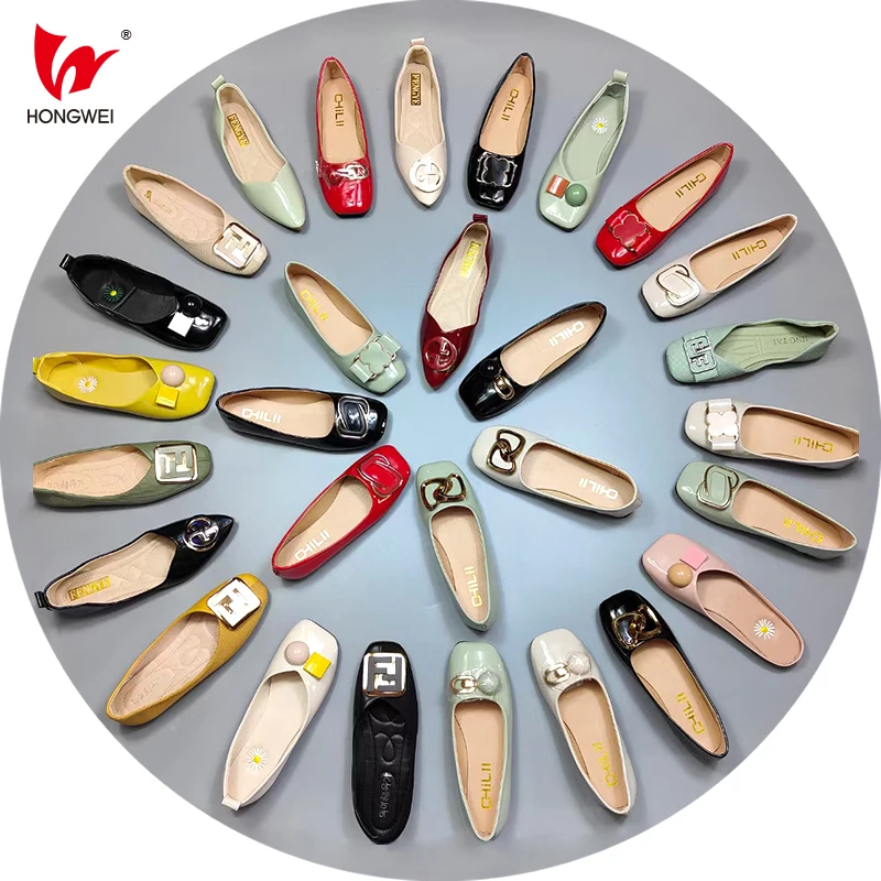 

New Arrival Hot Selling Women's flat shoes Comfortable breathable Ladies casual slip-on PU soft sole shoes women loafers 2022