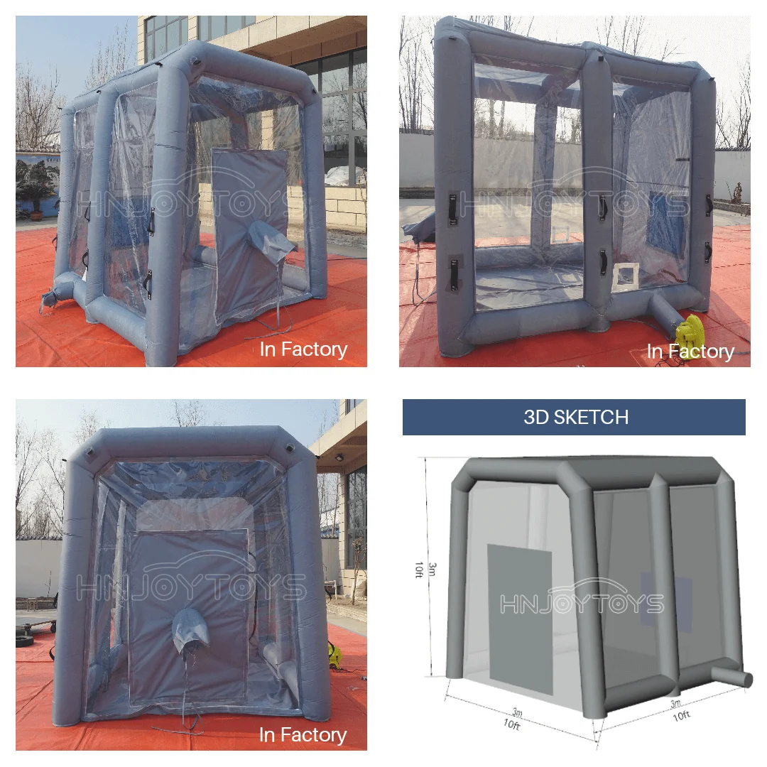 Mini Motorcycle Inflatable Spray Paint Booth For Sale Buy Spray Paint