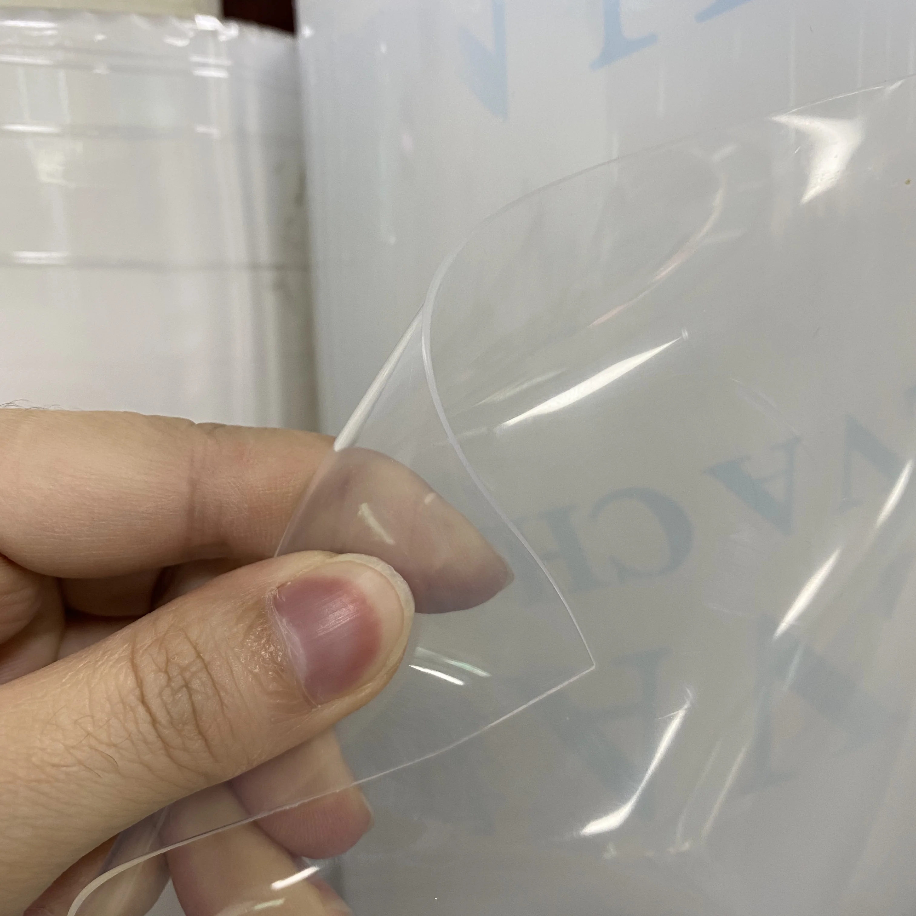 1.0mm Degradable Eco Friendly Peva Transparent Plastic Rolls Film For