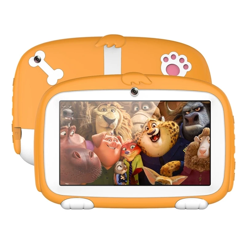 

A718 Kids Education Tablet PC 7.0 inch 1GB+16GB LED Backlight Wholesale Children Android Tablet with Silicone Case