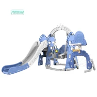 

Feiqitoy L-CB003 children new style indoor playground kids toys baby plastic slide and swing set