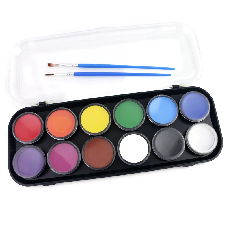 

Professional Non-toxic Children Halloween Face Painting Kids Party