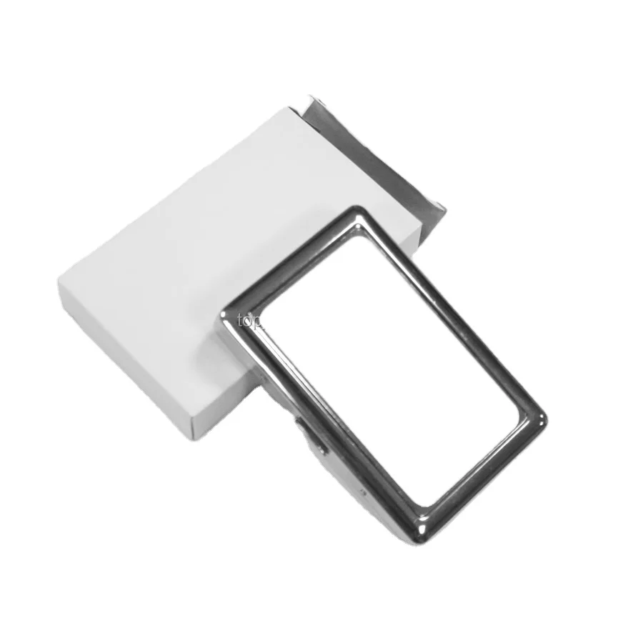 

DIY Printing Custom Cigarette Box Sublimation Blank Double-sided Cigarette Cases, Silver