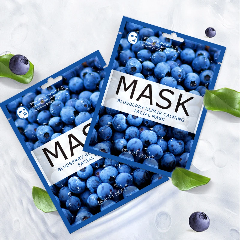 

Hyaluronic acid fruit face repair masks Moisturizer Nourishng Pore Cleaner facial mask