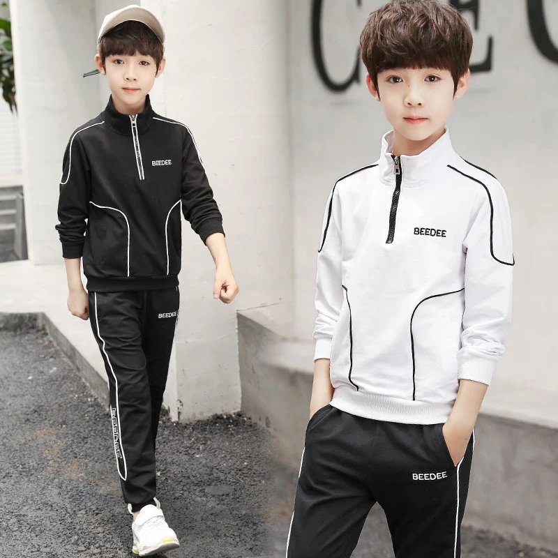 

Child Boy Sports Clothes Cotton Clothing Sets Bowboy Kids Boys T-shirt + Pants Suits