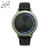 Blue light LED digit face watch with led digit watch face