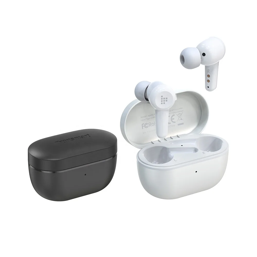 

2021 Newest Tronsmart Apollo Air+ TWS Noise-canceling headphones BT wireless earphone for wholesale