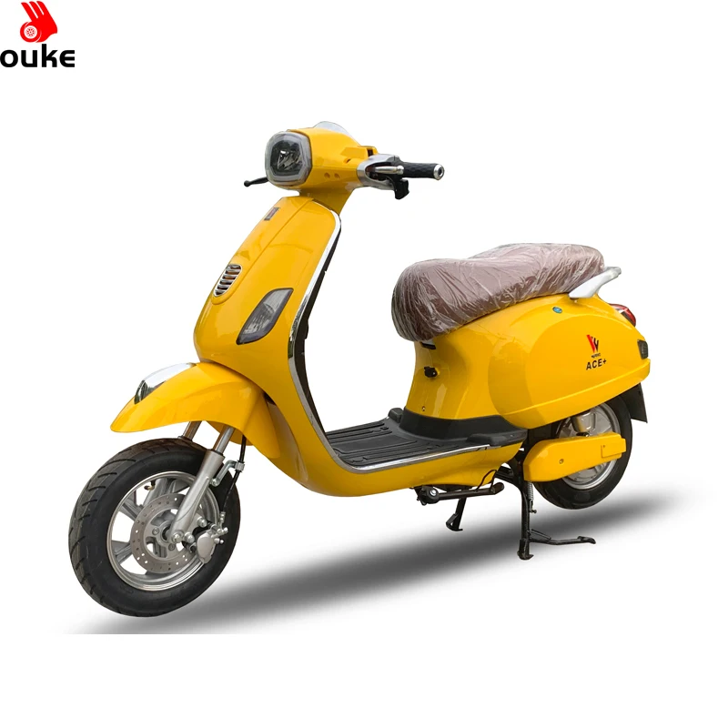 electronic scooter 1500w fashion Tesla 800w 1000w 48v 60v vespa electric scooter Ebike price China for adult in india, Customizable