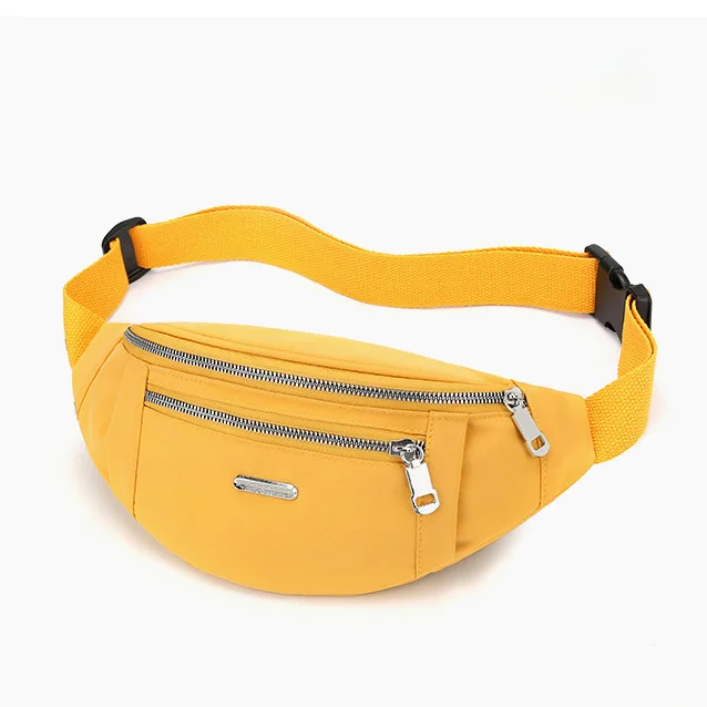 

Wholesales Leisure waist pack bag fanny pack custom outdoor pocket Buckle Strap for Woman Girl