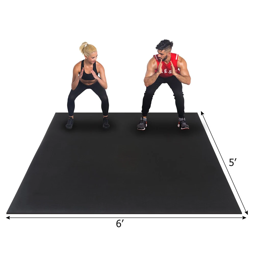 

Ultra Durable Non-Slip workout mat extra large exercise mat, From our standard color or custom color available