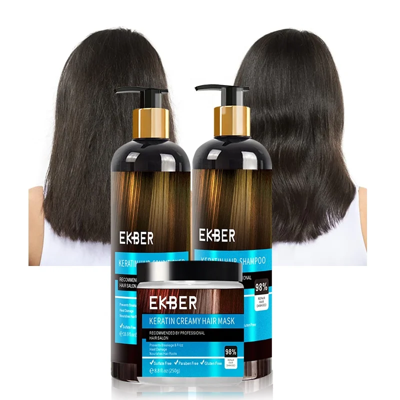 

Wholesale Keratin Hair Care Shampoo And Conditioner Panax Ginseng Root Extract Organic Keratin Hair Black Shampoo