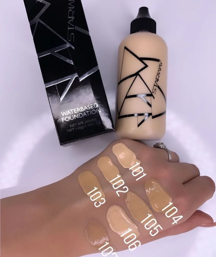 

Factory Supply Wholesale Cosmetic Drop Waterproof Cream Foundation Private Label Liquid Makeup Foundation, 20 colors or customized