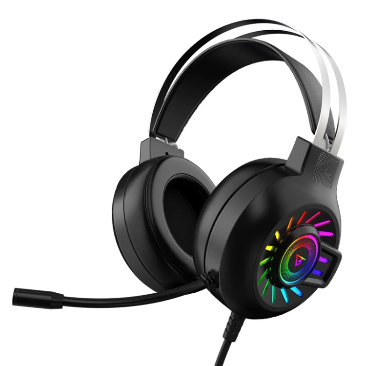 

Factory Price FOREV G97 RGB Luminous Wired Game Headset with Mic, Spec: 7.1 Channel (Black)