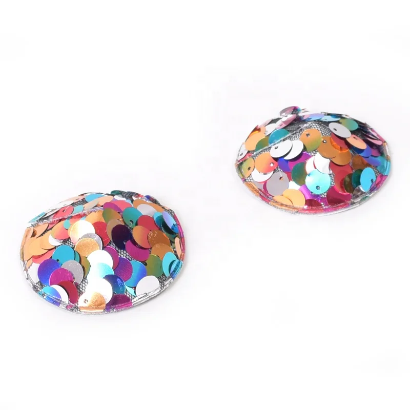 

CCbodily Women Breast Pasties Sequin Pasties Adhesive Nipple Covers