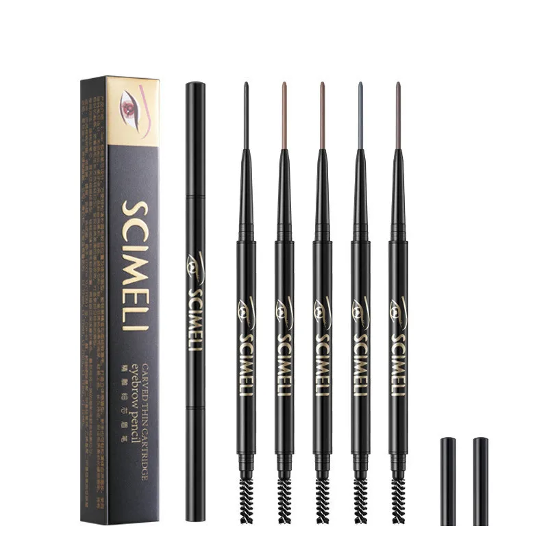 

flawless brows Amazon Hot Brow ultra slim defining eyebrow pencil brow waterproof private label eyebrow pencil cosmetic beauty, 5 colors