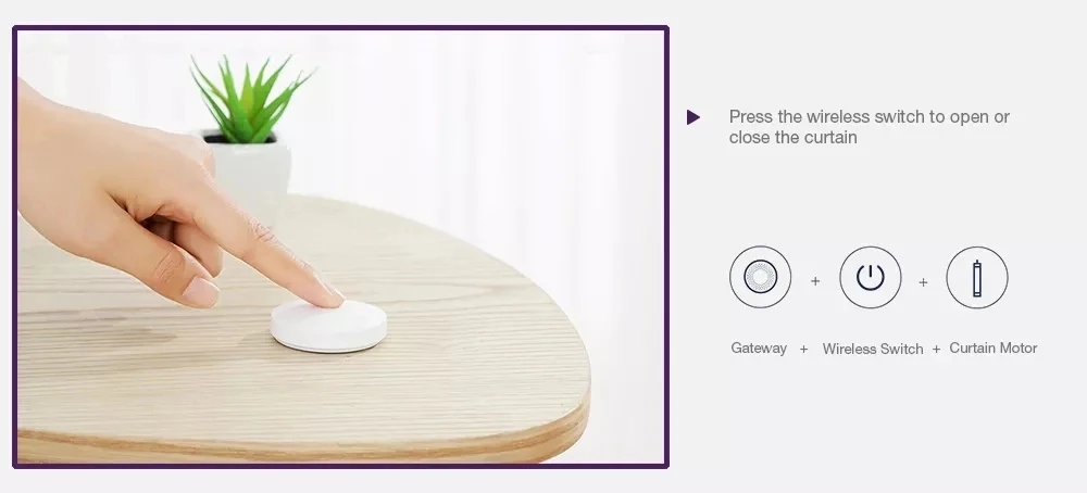 Original xiaomi Aqara Wireless Curtain motor B1 Zigbee wifi Connecting For xiaomi smart home Mi home APP - ANKUX.COM