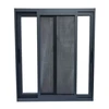 Aluminum window frame aluminum sliding window double glass powder coated window