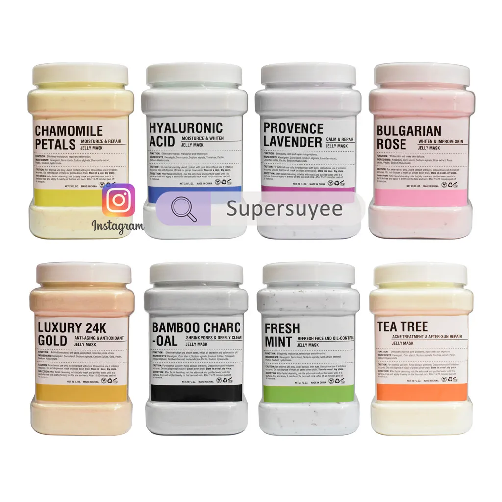 

Rose Petal Natural Facial Mask Whitening Moisturizing Spa Peel Off Bikini Mask Powder Jelly Mask
