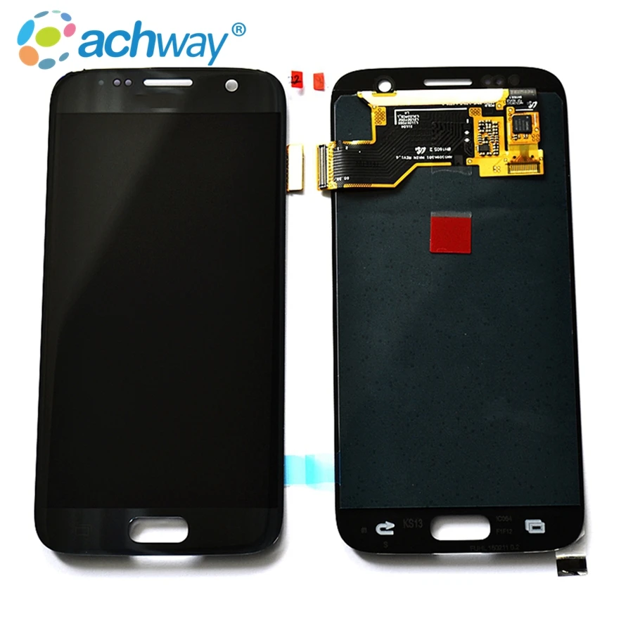

Replacement Lcd for Samsung galaxy s7 Display for s7 5.1'' Digitizer Lcd Touch screen Repair Lcd Touch Screen, Black white