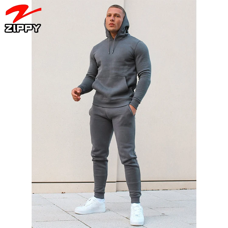 

Tracksuit set sew custom logo mens hoodies tracksuit 2021 winter thick men fitted track suits sports jogging wear, Custom color