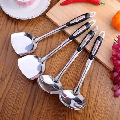 

Turner Skimmer Rice Scoop 6 Pieces Kitchen Cookware Tools Set Soup Ladle Colander Cooking Utensils Kitchen Accessories for Cook